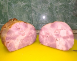 Варено-копченая ветчина из свинины